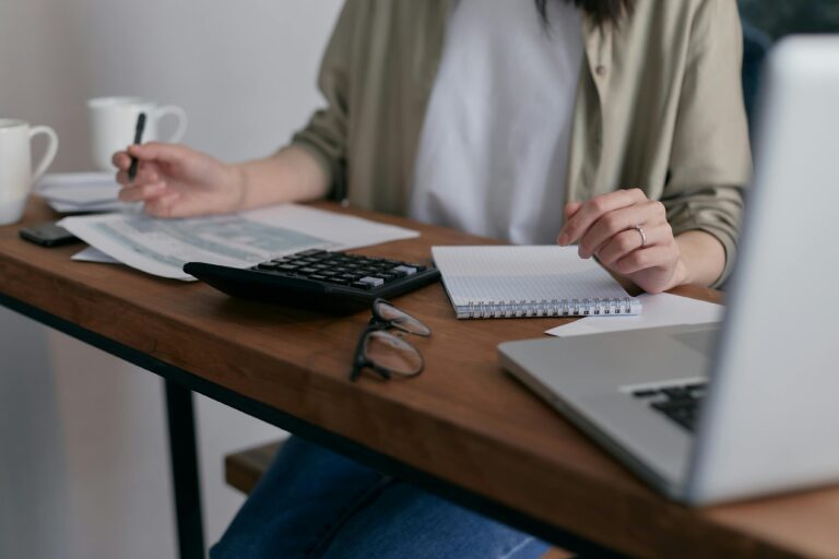 What happens if there is no will UK showing person calculating estate planning documents and inheritance planning to avoid intestacy consequences
